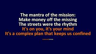 Thievery Corporation - Ghetto Matrix - Karaoke Instrumental Lyrics - ObsKure