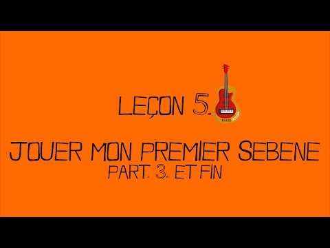 (Part 3 and END) Playing my 1st Seben bass - Lesson #5 - Mikou Musique