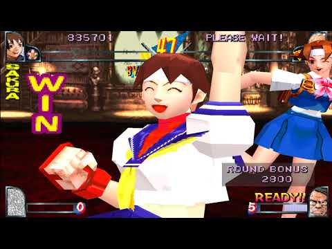Rival Schools United by Fate PS1 Sakura Hinata Playthrough 05/10/22