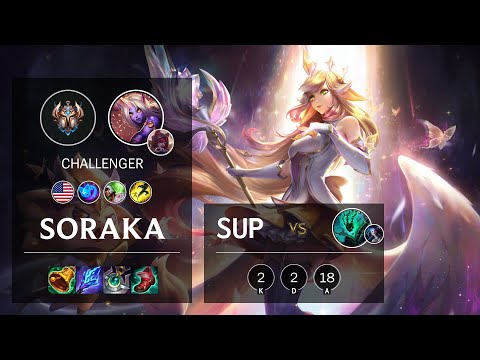 Soraka Support vs Thresh - NA Challenger Patch 11.9