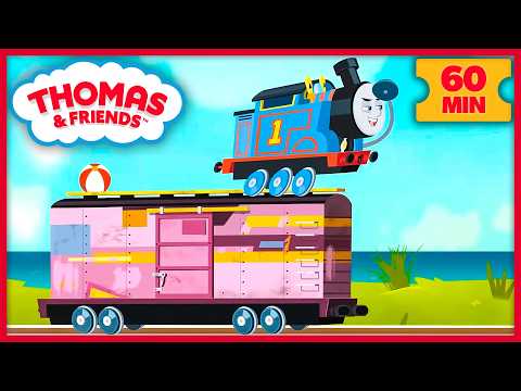 Thomas Goes Searching for Adventure! | Thomas & Friends | 60+ Minutes! - Kids TV Series, Kingdom Kids Zone - Thomas & Friends
