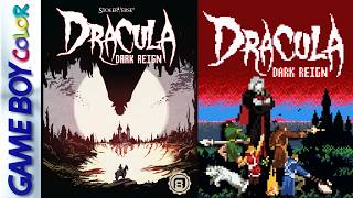 Dracula: Dark Reign (GBC) Homebrew - Full Gameplay