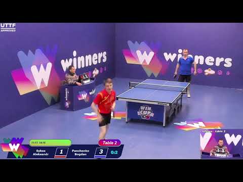 WINners CUP table 2  05.02  Syksa Aleksandr - Panchenko Bogdan  12:30