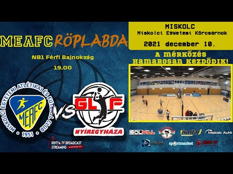 MEAFC TV Röplabda MEAFC-MISKOLC - GLP Nyíregyháza