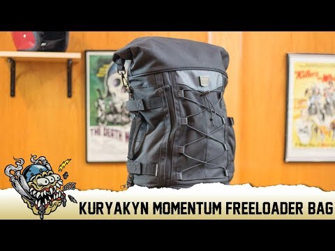Kuryakyn Momentum Freeloader Sissy Bar Bag Overview - DeadbeatCustoms.com