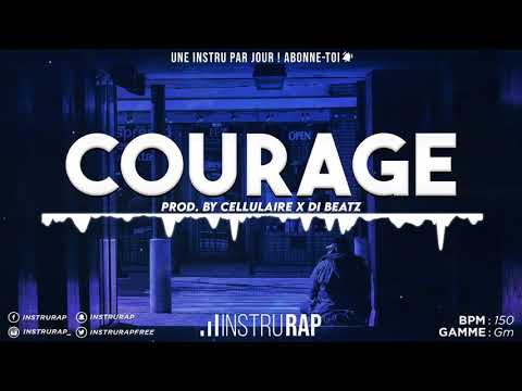Instru Rap Trap/Conscient/Asian 2020 - COURAGE - Prod. By CELLULAIRE x DI BEATZ