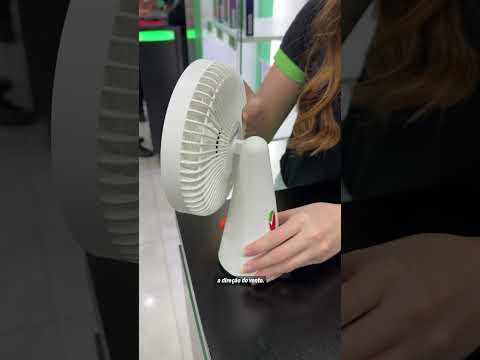 Ventilador Recarregável Xiaomi Mini Fan ZMYDFS01DM 6089GL - Branco - 2