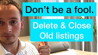 The Importance Of Deleting Inactive Listings On Your Amazon Account - How To Do It