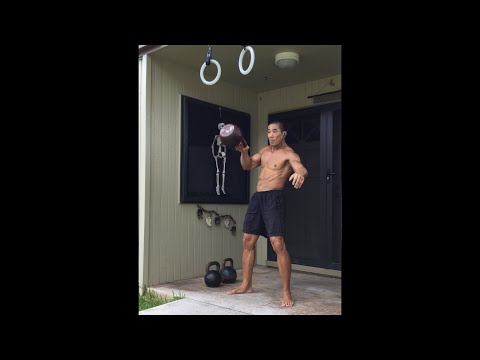 Day 171 Working Out in Hawaii - Alternating Kettlebell Snatch 24,28,32 kg- November 1, 2020 12:28 pm