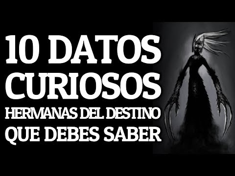 10 DATOS CURIOSOS de LAS HERMANAS DEL DESTINO (Átropos, Laquesis y Cloto) que DEBES SABER - GOW 🔥