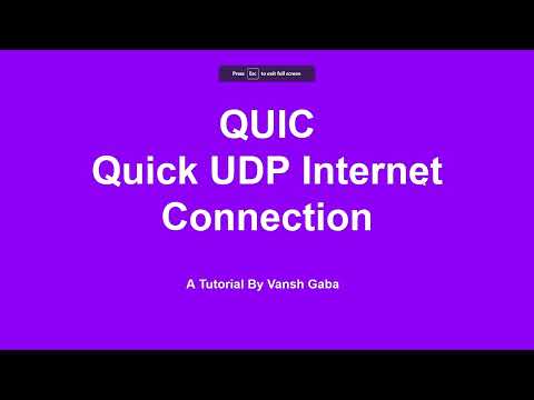 QUIC Protocol Awesome Tutorial || SIT202 Networks and Communication