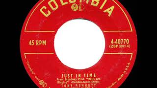 1956 HITS ARCHIVE: Just In Time - Tony Bennett (single-release version)