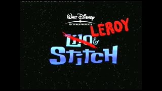 4K Quality Leroy & Stitch UK DVD Trailer Sprin
