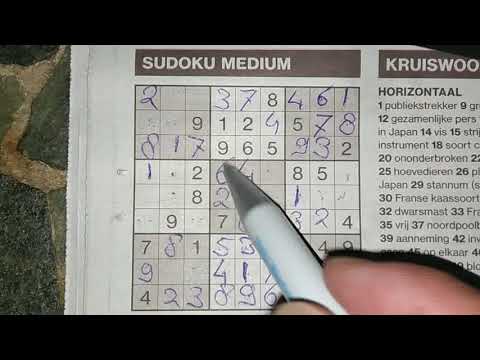 F*ck!! Made a stupid Big Error with this Medium Sudoku puzzle (with a PDF file) (#175) 07-30-2019