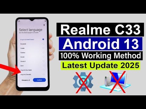 Realme C33 (RMX3624) - Google Account/ FRP Bypass - 100% Working (Without Pc)