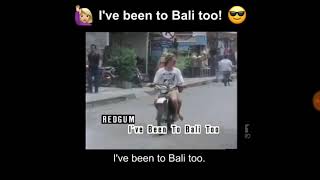 Rewind back to 1984 #redgum i&#39;ve been to bali too