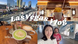 ラスベガスホテルステイ3日間🫧夜のショー、プロアイスホッケー試合、フード、カフェetc 楽しんできました