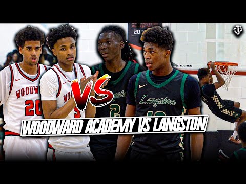 The Energy In The Gym Was CRAZY‼️Woodward Academy vs Langston Full Game Highlights🍿🔥