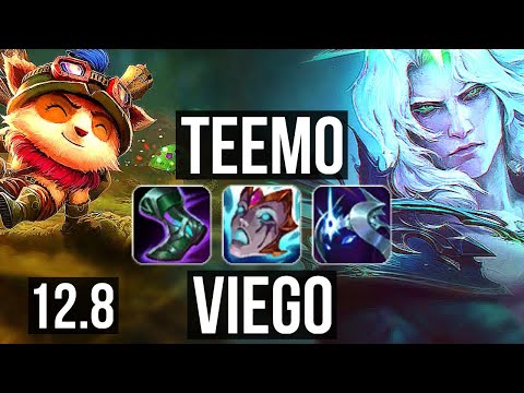 TEEMO vs VIEGO (TOP) | Rank 2 Teemo, 2.9M mastery, 700+ games, 9/5/16 | BR Challenger | 12.8