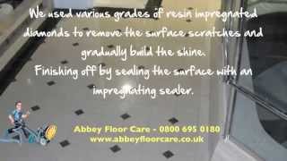preview picture of video 'Marble Polishing by Abbey Floor Care - 0800 011 9780'