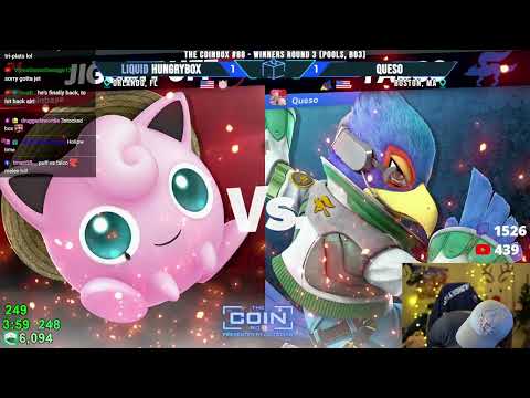 HungryBox (Jigglypuff) vs Queso (Falco) - Coinbox 88 Pools Winner Round 3  | 24 Jan 24