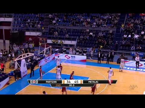 ABA Liga 2014/15, Round 05 match: Partizan NIS - Metalac Farmakom