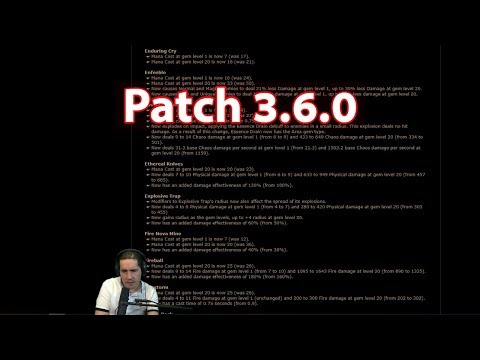 Path of Exile Synthesis First Impressions on 3.6 Patch Notes
