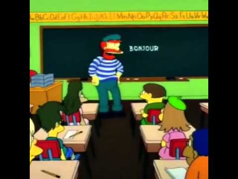 Bonjour - The Simpsons