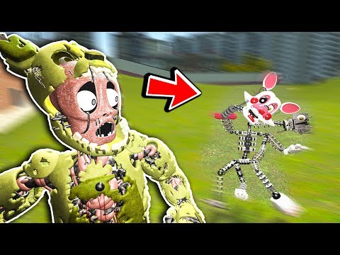 New FNAF 3 REDUX SPRINGTRAP & MANGLE FUSE! - Garry's Mod Gameplay - Five Nights at Freddy's Gmod