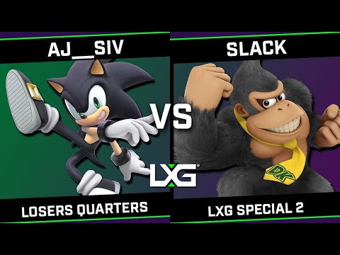 aj__siv (Sonic) vs Slack (Donkey Kong) - LXG Special 2