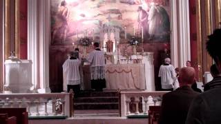 Excerpts of Sung Mass at St Paul's, Philadelphia