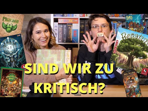 Sind wir zu kritisch zu den Spielen? - Pegasus Neuheiten Gespielt - Brettspiele 2020