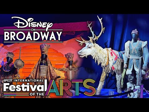 Disney on Broadway Exhibit Opens in CommuniCore Hall for EPCOT Festival of the Arts 2026
