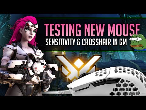 Testing NEW MOUSE, SENS & CROSSHAIR in GM - Aimbottz Overwatch Widowmaker Gameplay