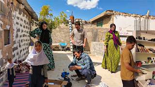 🏣Several Tractors Help Build Masoud’s Dream Home 🏡❤️ Preparing for Gas Approval!