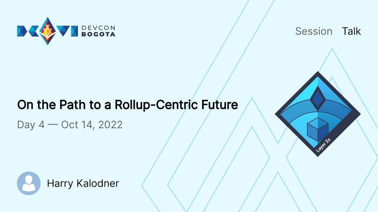 On the Path to a Rollup-Centric Future preview