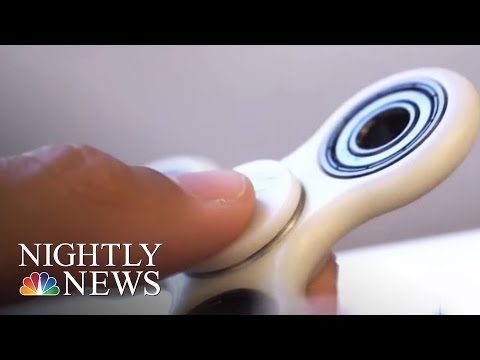 Fidget Spinners: The Newest Toy To Twirl Into Americans’ Lives | NBC Nightly News