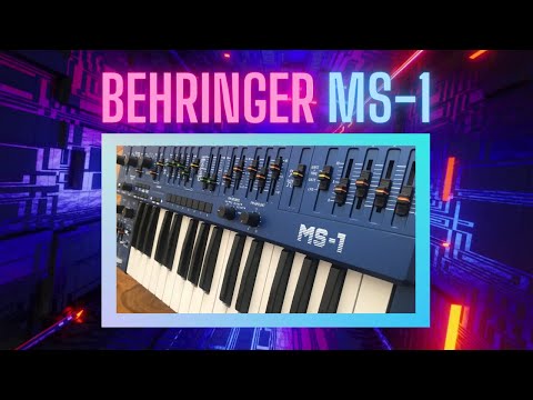 Behringer MS-1 analog synthesizer - The Ultimate FUNK demo