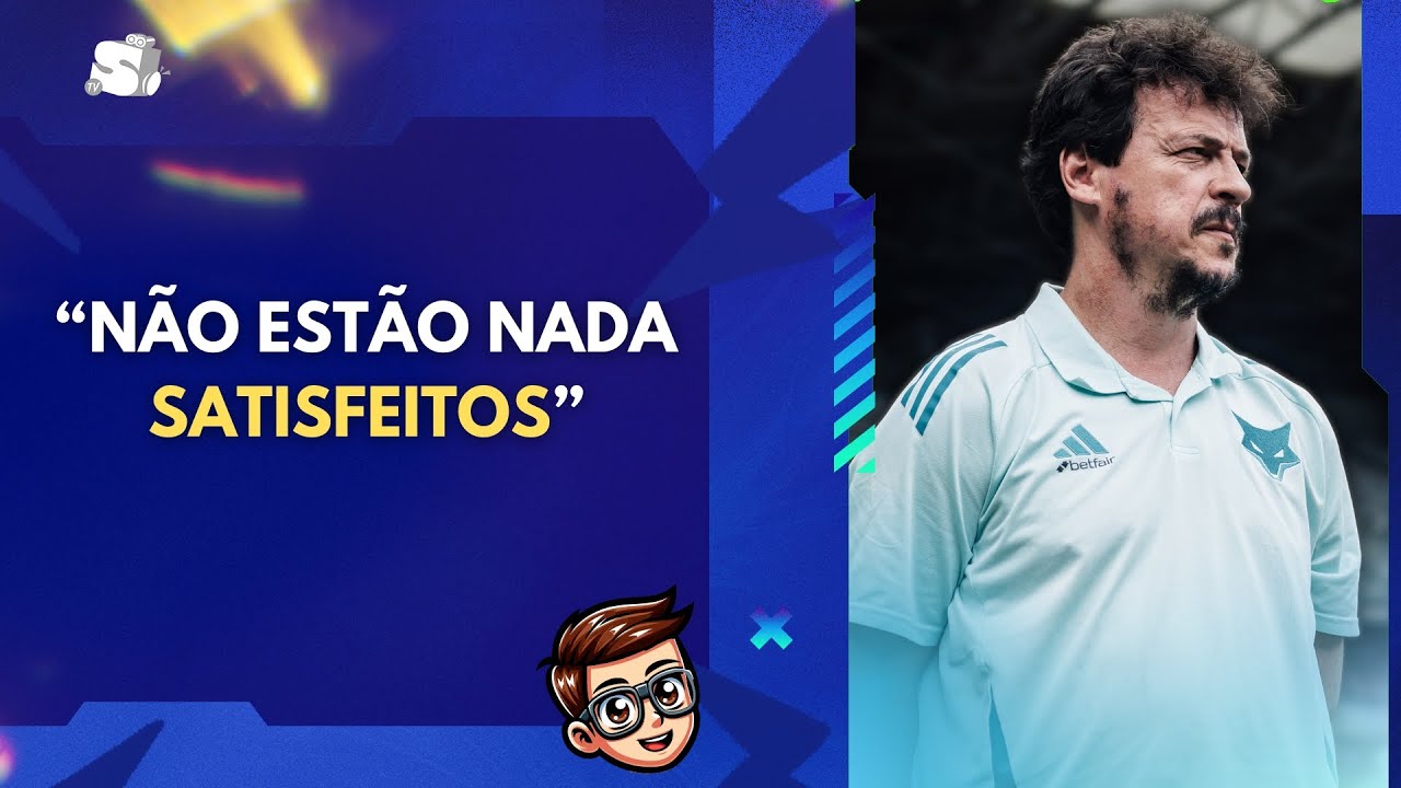 PRESSÃO PARA CIMA DE FERNANDO DINIZ CRESCE CADA VEZ MAIS