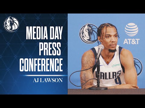 AJ Lawson | 24-25 Media Day Press Conference | 9/30/24
