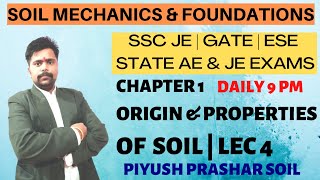 LEC-4 | CHAPTER 1 | SOIL MECHANICS & FOUNDATION ENGINEERING | GEOTECHNICAL ENGINEERING CLASSES |