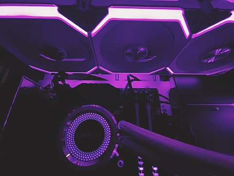 Холодная как лёд?? СВО Lian Li Galahad 360 AIO Unifan SL120 Edition,распаковка,обзор!