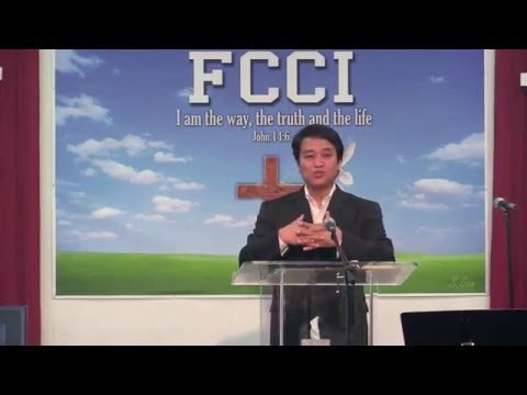 Rev. Dr. Hre Mang - Good Friday Sermon (FCCI Sermon)