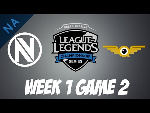 EnVyUs vs FlyQuest | Game 2 | HIGHLIGHTS | NA LCS Spring Split 2017