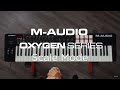 M Audio Oxygen MKV Series Scale Mode Overview