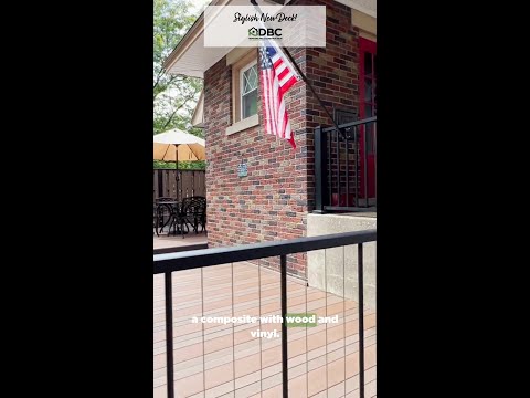 All-PVC Deck with Multi-Color Design - You'll Want This Look!