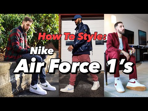 HOW TO STYLE NIKE AIR FORCE 1'S IN 2020 - NIKE AIR FORCE 1 LOOKBOOK