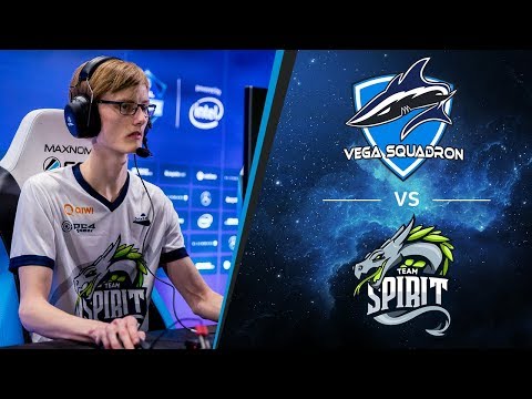 Dota 2 - Vega Squadron vs Team Spirit - Game 2 - EU Qualifier - ESL One Katowice 2019
