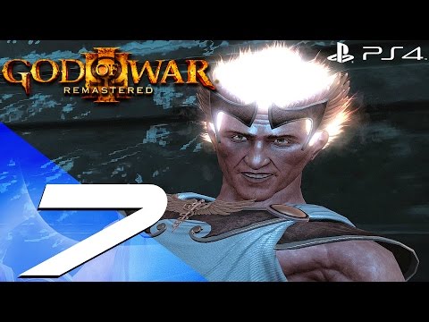God of War 3 Remastered - 60fps Walkthrough Part 7 - Hermes Boss Fight