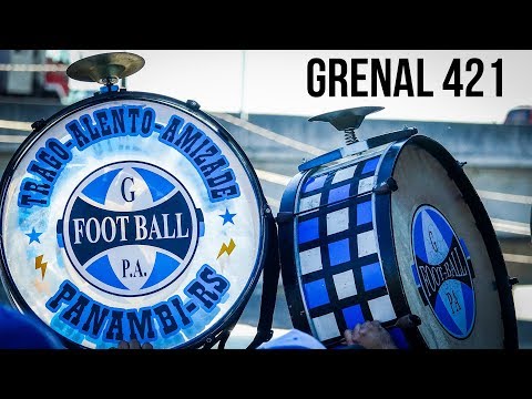 "Bastidores da torcida no Grenal 421" Barra: Geral do Grêmio • Club: Grêmio